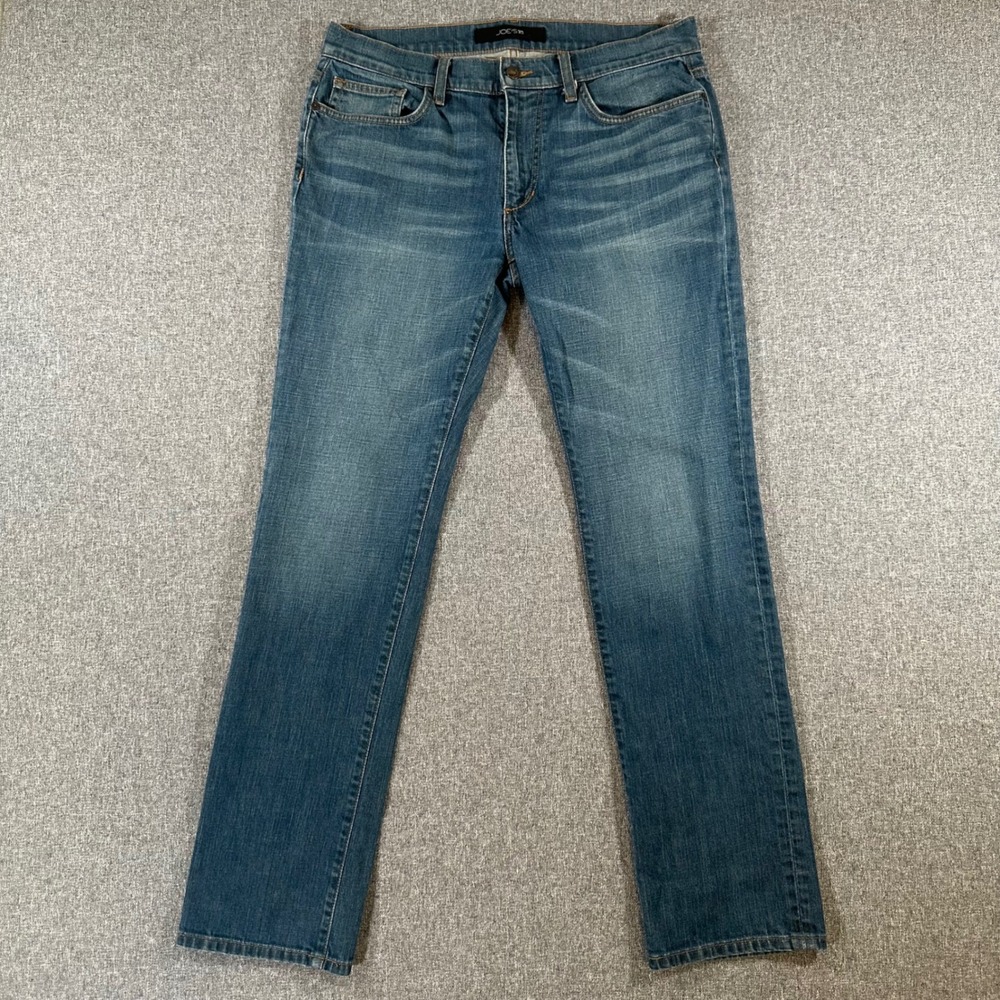 Joe's Jeans Jeans Mens 34 The Brixton Archie Blue Straight Narrow Fit Denim